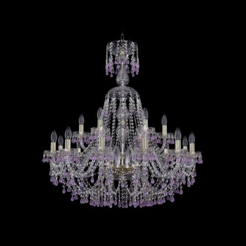 Bohemia Ivele Crystal Люстра Bohemia 1410/12+6/300/XL-95 G V7010
