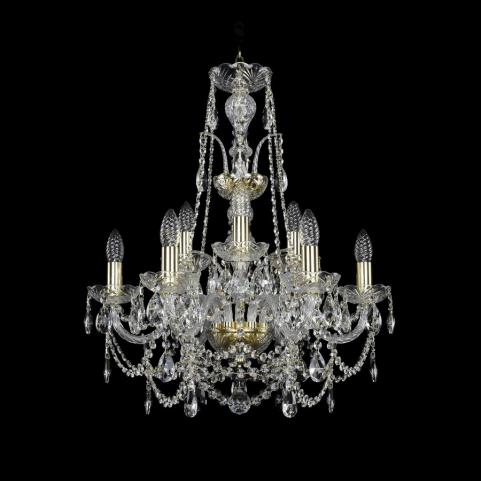 Bohemia Ivele Crystal Люстра Bohemia 1411/6+3/195/XL-65 G