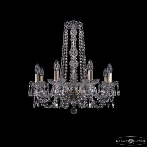 Люстра Bohemia Ivele Crystal  1402/8/195/h-58 Pa