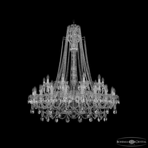 Люстра Bohemia Ivele Crystal  1411/20+10/400/XL-130 Ni