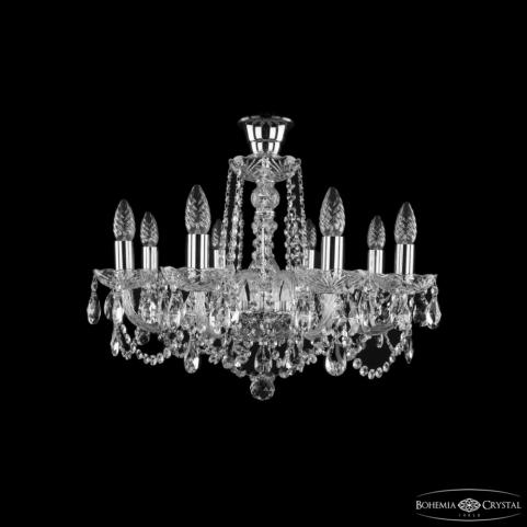 Люстра Bohemia Ivele Crystal 1402/8/195 Ni tube