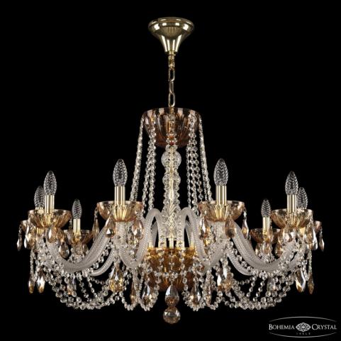 Люстра Bohemia Ivele Crystal 5402/10/300 G Amber/M-1H K721