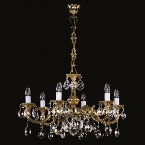 Люстра Art Glass ALICE VI. LIGHT PATINA CE