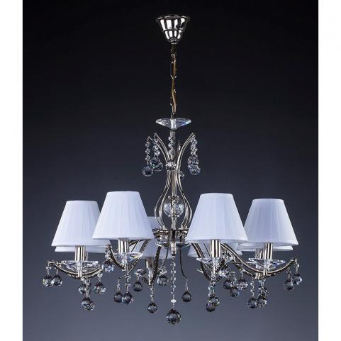 Люстра Art Glass CHANTAL VIII. NICKEL CE