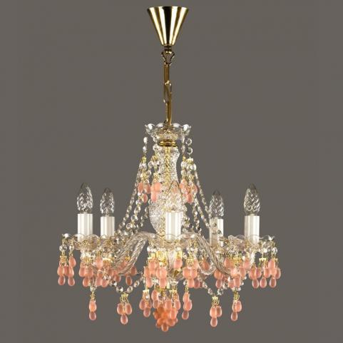 Люстра Art Glass GIZELA V. VINO ROZALIN ST