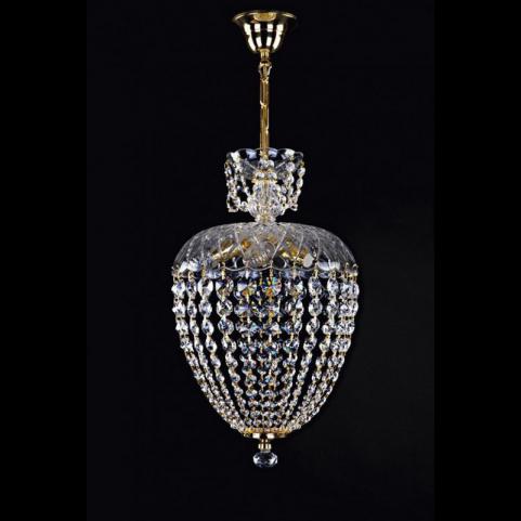 Подвесной светильник Art Glass VIVIEN II. CHAIN NICKEL CE