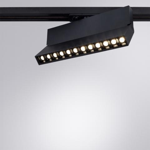 Трековый светильник Arte Lamp Flash 4000K  A4572PL-1BK