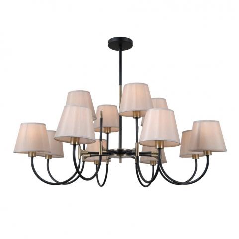 Люстра  Gerhort G11099/12MBK+AB GR