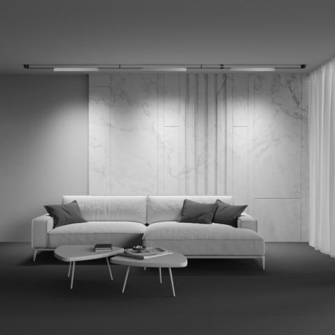 Трековый светильник Maytoni Points 4000K TR128B-24W4K-M-W