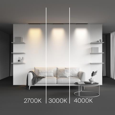 Трековый светильник Maytoni Technical Levity 2700К Basis TR192-1-12W2.7K-B