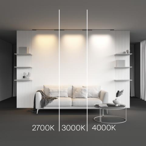 Трековый светильник Maytoni Technical Levity 2700К Basis TR190-1-10W2.7K-B