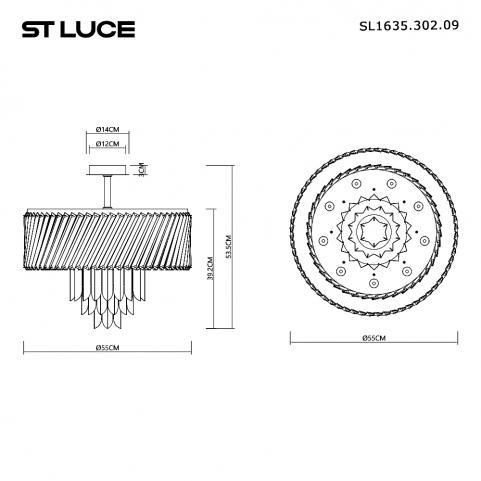 Люстра ST Luce Nari  SL1635.302.09