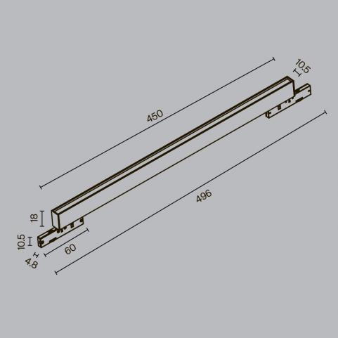 Трековый светильник Maytoni Technical Levity 2700К Basis TR192-1-12W2.7K-B