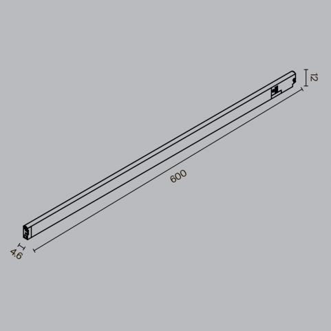 Трековый светильник Maytoni Technical Levity 2700К Basis TR190-1-10W2.7K-B