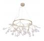 Люстра Crystal Lux EVITA SP45 D GOLD/TRANSPARENT