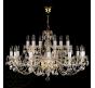 Люстра Art Glass CAMERON XVIII. FULL CUT NICKEL CE