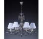 Люстра Art Glass CHANTAL VIII. NICKEL CE