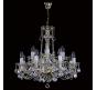 Люстра Art Glass COURTNEY XII. VA-PE LIGHT PATINA CE