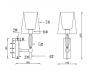 Бра Newport Chelsy 4371/A chrome