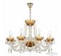 Люстра Bohemia Ivele Crystal 5402/8/240 G Amber/M-1F