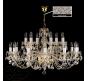 Люстра Art Glass CAMERON XVIII. FULL CUT NICKEL CE